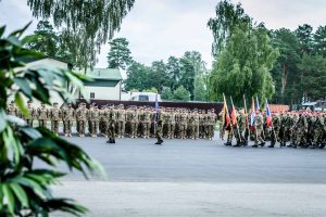  Krašto apsaugos viceministras V. Umbrasas: „NATO kovinė grupė Lietuvoje siunčia aiškią žinią – NATO yra nedalomas ir vieningas aljansas“