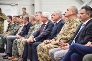  Krašto apsaugos viceministras V. Umbrasas: „NATO oro policijos misija Baltijos šalims išlieka tokia pat svarbi kaip visada“
