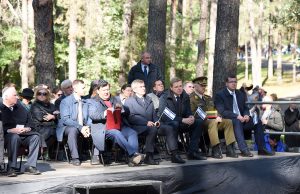  Panerių memoriale pagerbtas Lietuvos žydų genocido aukų atminimas