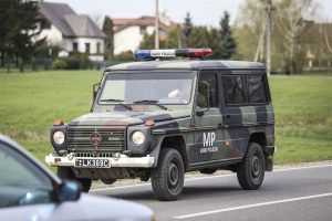  Į Lietuvą atvyksta JAV rotacinių pajėgų karinė technika