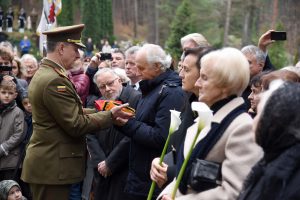  Amžinojo poilsio išlydėtas paskutinis okupacinei sovietų valdžiai aktyviai besipriešinęs Lietuvos partizanas dim. vyr. ltn. Antanas Kraujelis-Siaubūnas