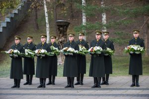  Vėlinių ceremonija, pagerbiant žuvusius Lietuvos gynėjus, nusipelniusius Lietuvai žmones