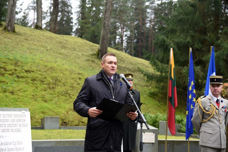  Vilniaus Antakalnio kapinėse pagerbtas pirmojo pasaulinio karo aukų atminimas