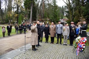  Vilniaus Antakalnio kapinėse pagerbtas pirmojo pasaulinio karo aukų atminimas