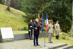  Vilniaus Antakalnio kapinėse pagerbtas pirmojo pasaulinio karo aukų atminimas