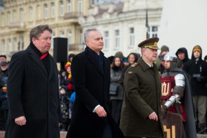  Iškilminga karių rikiuote paminėta Lietuvos kariuomenės diena