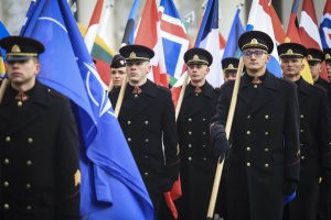  Iškilminga karių rikiuote paminėta Lietuvos kariuomenės diena