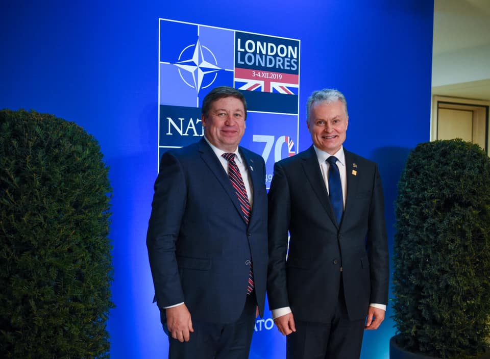 Krašto apsaugos ministras dalyvauja NATO Lyderių susitikime