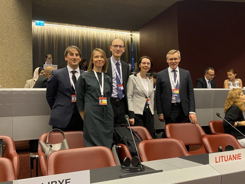 Raudonojo kryžiaus konferencijoje Lietuva išreiškė tvirtą paramą humanitarinei veiklai