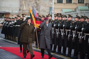  Krašto apsaugos viceministras E. Misiūnas aptarė bendradarbiavimą su Vokietijos kariuomenės vadu