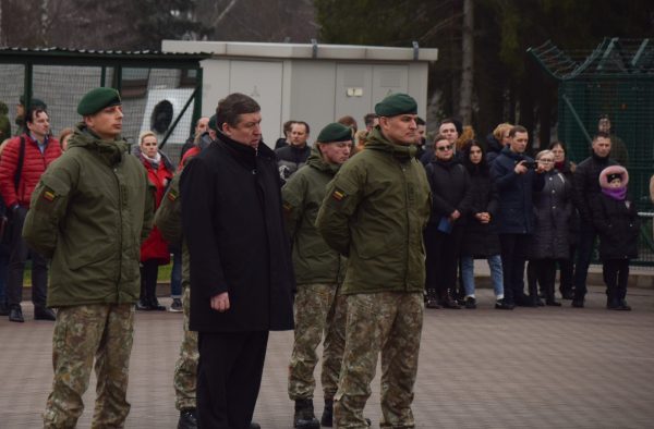  Gedimino štabo batalione – kario priesaikos ceremonija