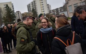  Gedimino štabo batalione – kario priesaikos ceremonija