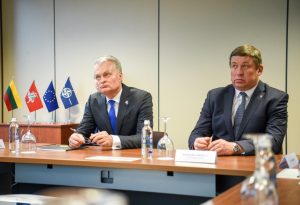  Šalies Prezidentas susipažino su Nacionalinio kibernetinio saugumo centro padalinio Kaune veikla