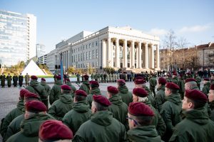  Krašto apsaugos ministras R. Karoblis: „Savanorių pajėgų vaidmuo šalies gynybos ir saugumo srityse yra beribis“