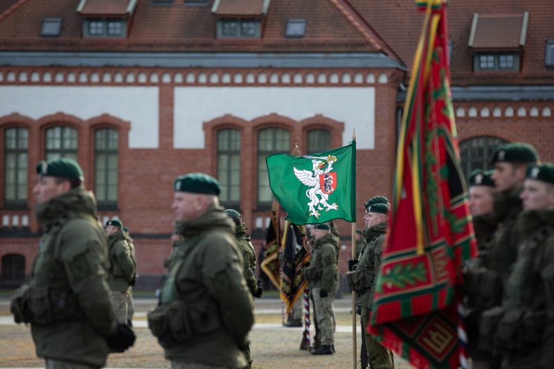Krašto apsaugos ministras R. Karoblis: „Linkiu visiems „Žemaitijos“ brigados kariams pateisinti vardą, gautą pagerbiant kovinę žemaičių dvasią ir ryžtą“