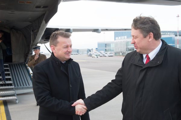  Vilniuje vyks pirmoji Lietuvos ir Lenkijos gynybos ministrų taryba