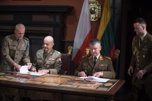  Krašto apsaugos ministras R. Karoblis: „Įžengiame į naują bendradarbiavimo etapą su mūsų strategine partnere Lenkija“
