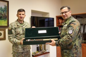  Rukloje vyks NATO priešakinių pajėgų bataliono vado pasikeitimo ceremonija