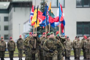  Krašto apsaugos ministras R. Karoblis: „Efektyvus atgrasymas bei gynyba prie Rytinių NATO sienų – mūsų visų bendras įsipareigojimas“