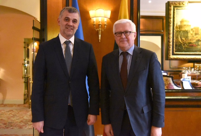 Viceministras V.  Umbrasas susitiko su Estijos  gynybos ministerijos nuolatiniu sekretoriumi K. Prikku