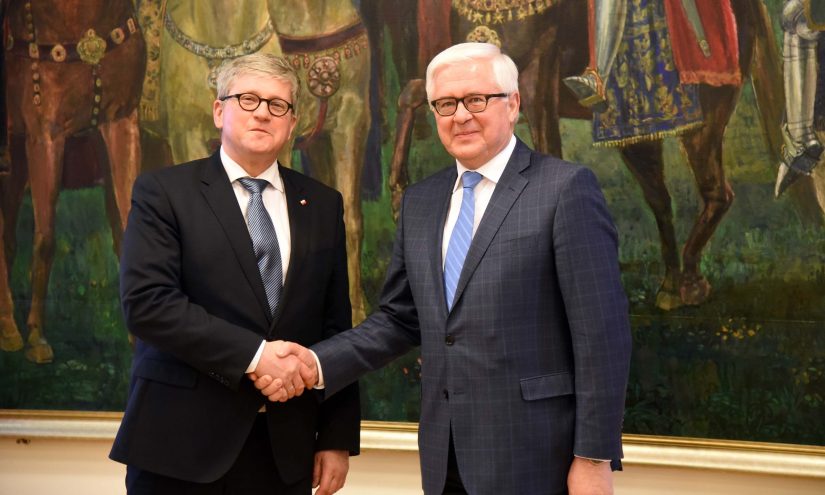 Krašto apsaugos viceministras V. Umbrasas su Lenkijos valstybės sekretoriumi aptarė saugumą regione
