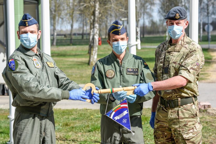 Baltijos šalių oro erdvėje patruliuos Ispanijos, Jungtinės Karalystės ir Prancūzijos naikintuvai