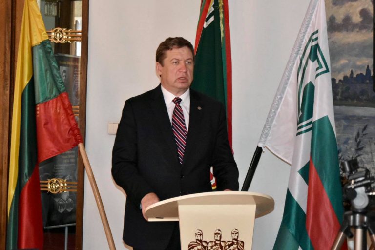  Lietuvos šaulių sąjungai vadovaus pulkininkas Albertas Dapkus
