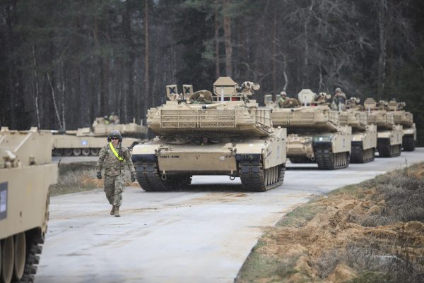  Pabradėje - Junginių Amerikos Valstijų karių rotacijos Lietuvoje baigimo ceremonija