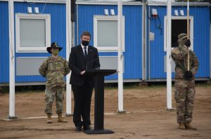  Krašto apsaugos ministras R. Karoblis: „JAV karių buvimas Lietuvoje, bendros pratybos yra geriausia atgrasymo priemonė šiais neramiais laikais“