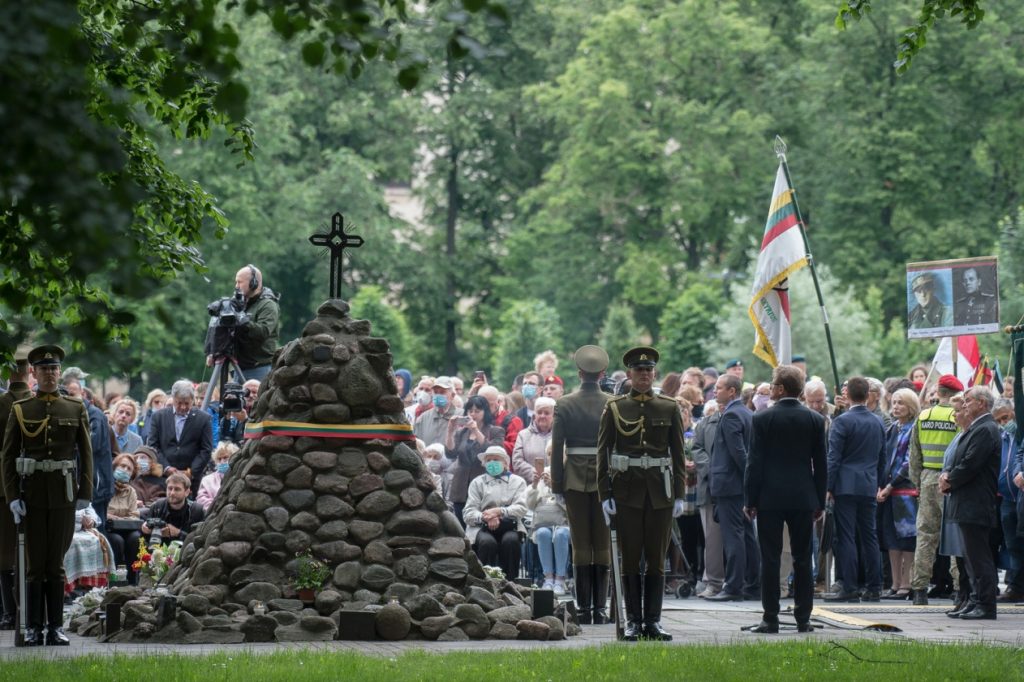 Pagerbiamas sovietų okupacijos metu žuvusių ir nukankintų Lietuvos piliečių atminimas