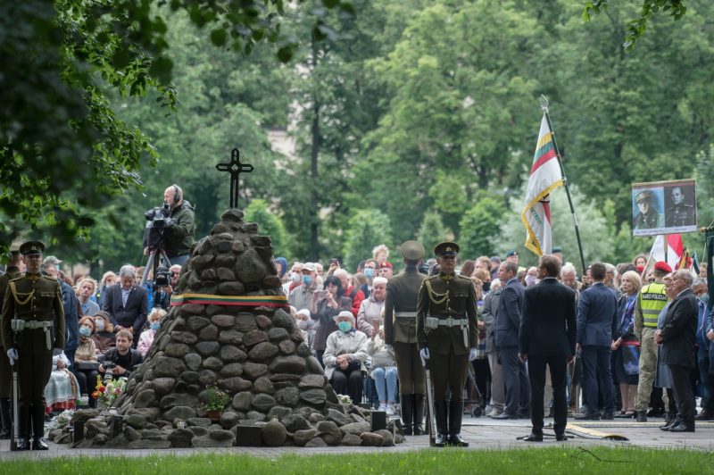 Pagerbiamas sovietų okupacijos metu žuvusių ir nukankintų Lietuvos piliečių atminimas