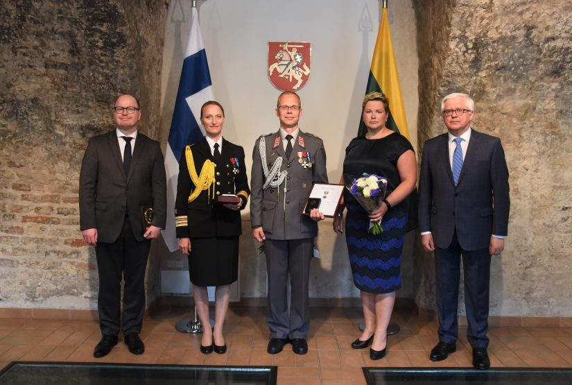 Akredituota naujoji Suomijos gynybos atašė Lietuvai