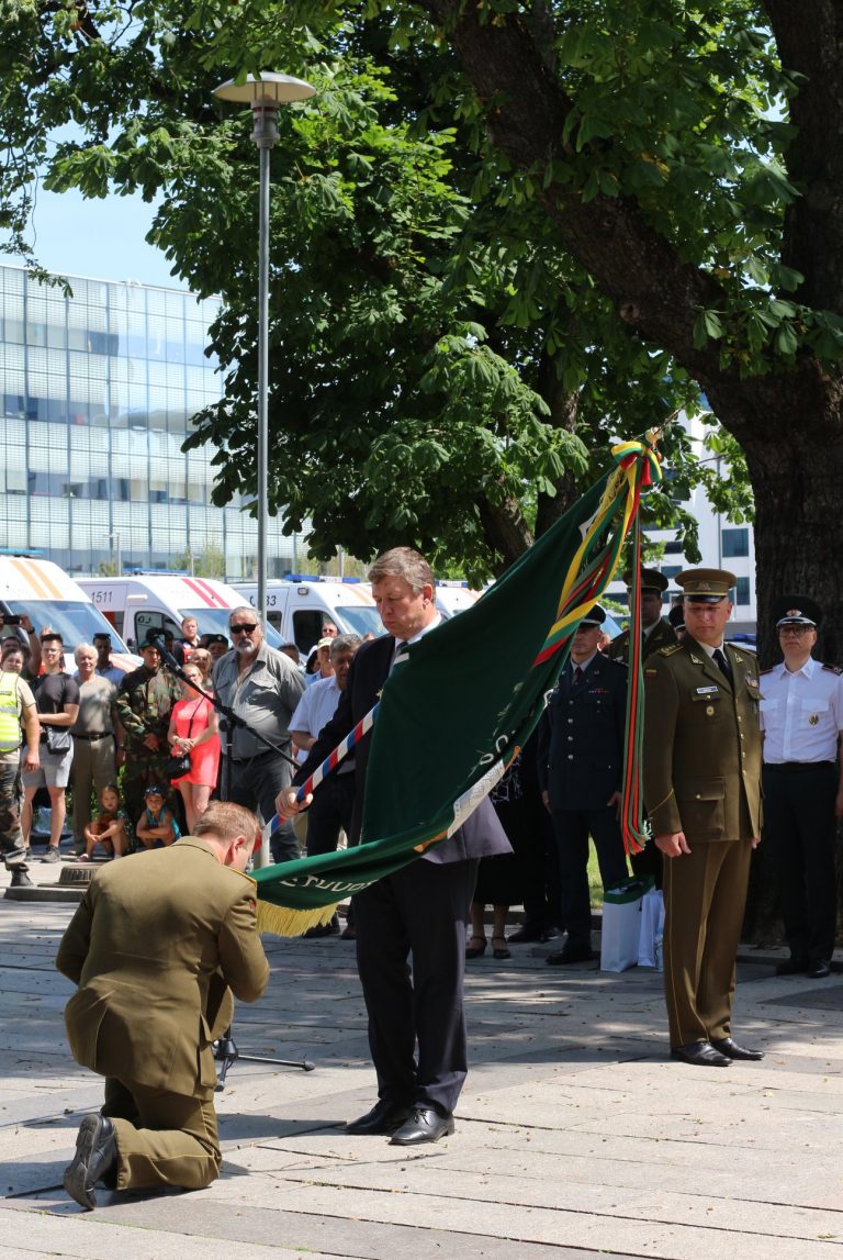  Krašto apsaugos ministras R. Karoblis: „Patrotizmas yra ne jausmas, o veiksmas, ir šauliai yra vienas gražiausių patriotizmo išraiškos pavyzdžių“