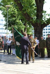  Krašto apsaugos ministras R. Karoblis: „Patrotizmas yra ne jausmas, o veiksmas, ir šauliai yra vienas gražiausių patriotizmo išraiškos pavyzdžių“