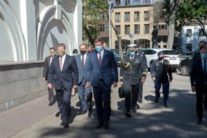  Krašto apsaugos ministras R. Karoblis: „JAV pajėgos Lietuvoje yra itin reikšmingas atgrasymo veiksnys, prisidedantis  prie NATO vykdomų pastangų Baltijos regione“