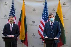  Krašto apsaugos ministras R. Karoblis: „JAV pajėgos Lietuvoje yra itin reikšmingas atgrasymo veiksnys, prisidedantis  prie NATO vykdomų pastangų Baltijos regione“