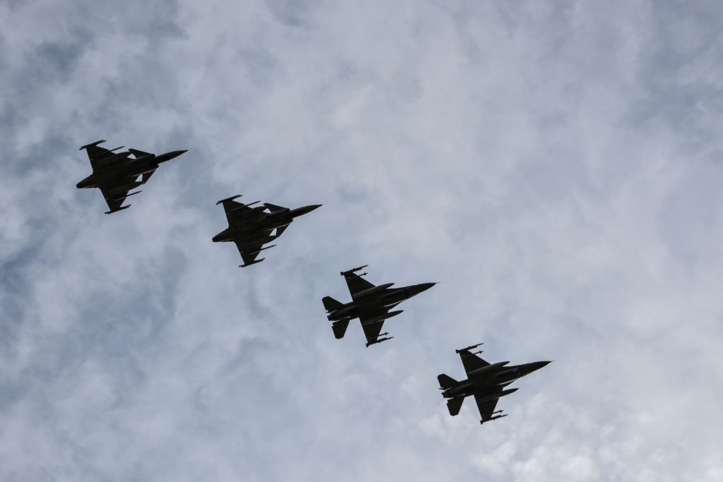 Data on interceptions of aircraft completed near the Baltic States' borders July 13 –19, 2020