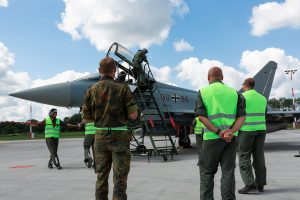  Patruliavimą Baltijos šalių oro erdvėje sustiprino Vokietijos karinės oro pajėgos