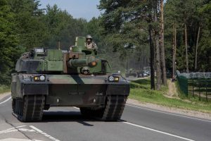  Rukloje pristatyta Prancūzijos kariuomenės sausumos pajėgų technika