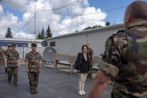  Rukloje pristatyta Prancūzijos kariuomenės sausumos pajėgų technika