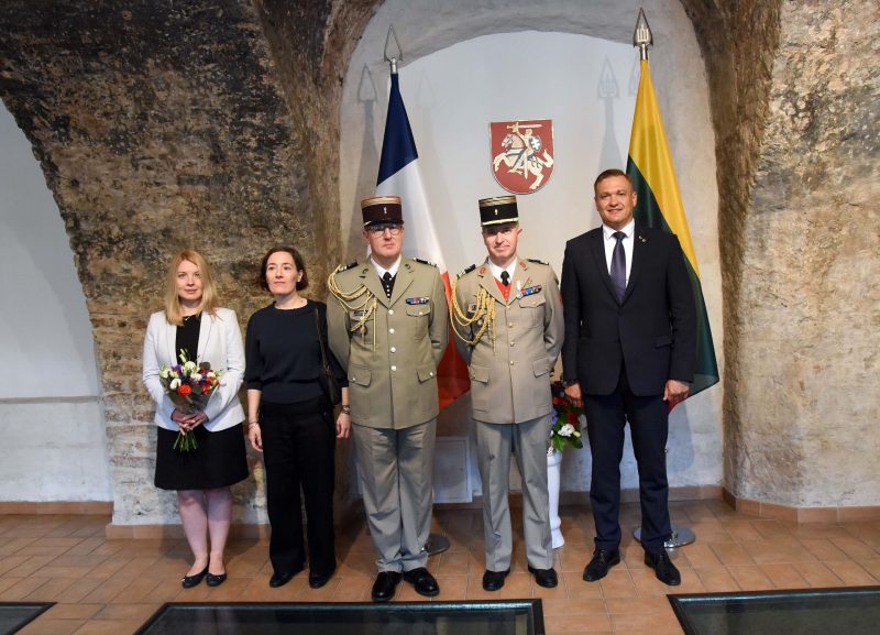 Akredituotas naujasis Prancūzijos gynybos atašė Lietuvai