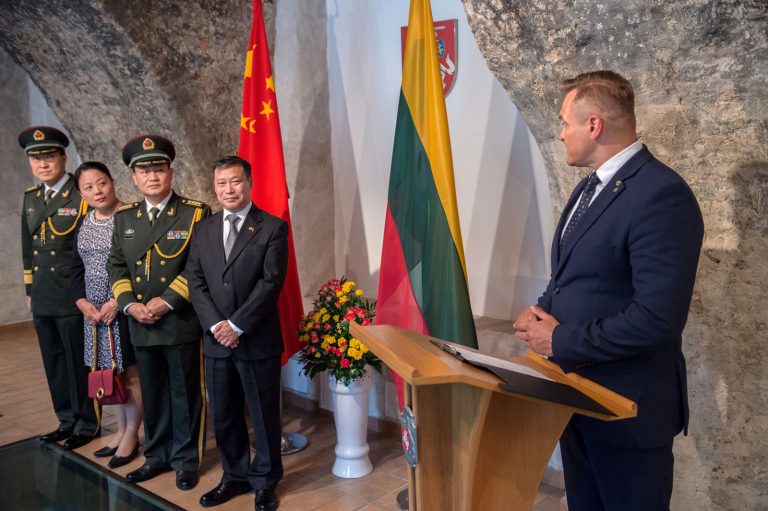  Akredituotas naujasis Kinijos gynybos atašė Lietuvai
