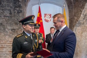  Akredituotas naujasis Kinijos gynybos atašė Lietuvai