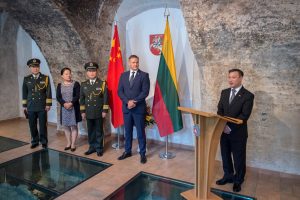  Akredituotas naujasis Kinijos gynybos atašė Lietuvai