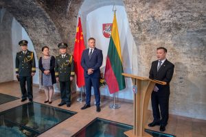  Akredituotas naujasis Kinijos gynybos atašė Lietuvai