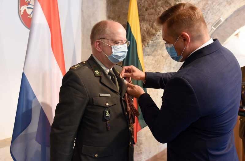 Akredituotas naujasis Nyderlandų gynybos atašė Lietuvai