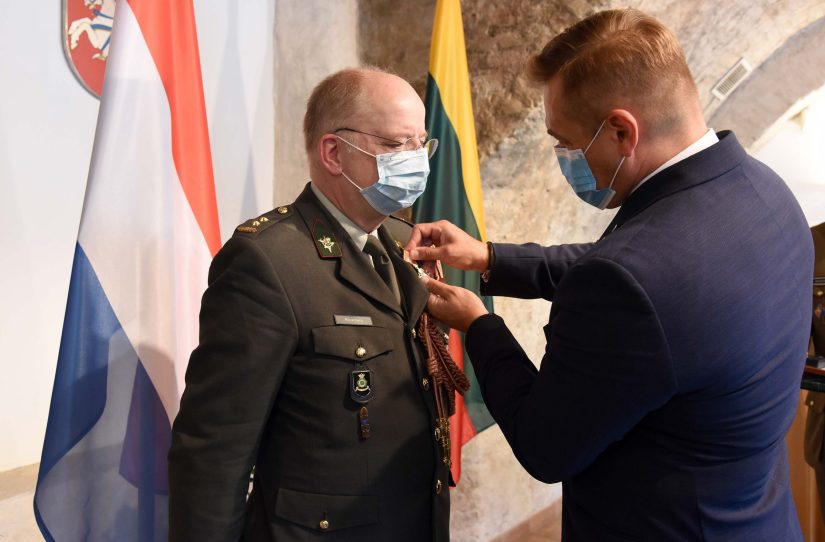 Akredituotas naujasis Nyderlandų gynybos atašė Lietuvai