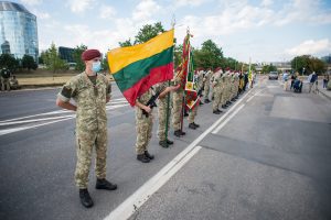  Pagerbtas žuvusio kario savanorio, LR Atkuriamojo Seimo gynėjo A. Sakalausko atminimas