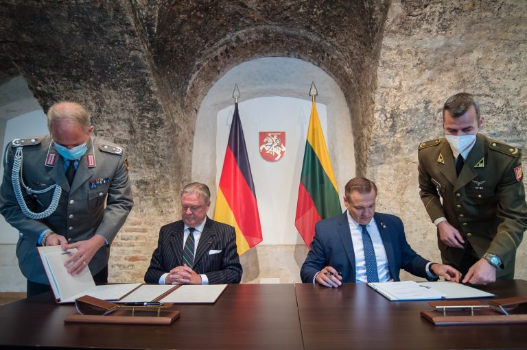  Vokietija Lietuvos kariuomenės infrastruktūrai skirs 500 tūkst. eurų