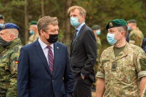  Lietuvos ir Norvegijos gynybos ministrai aptarė tolesnį bendradarbiavimą gynybos srityje